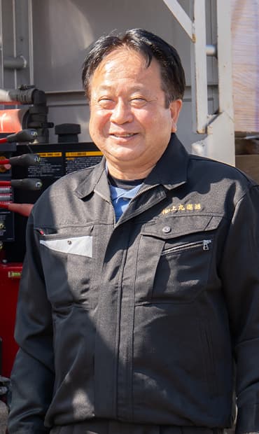 有限会社 上丸運送 代表取締役　上田 知博